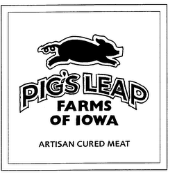 PIG'S LEAP FARMS OF IOWA ARTISAN CURED MEAT