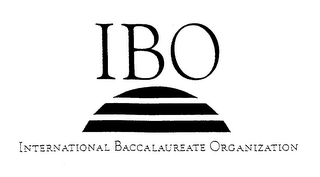 IBO INTERNATIONAL BACCALAUREATE ORGANIZATION