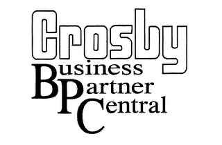 CROSBY BUSINESS PARTNER CENTRAL