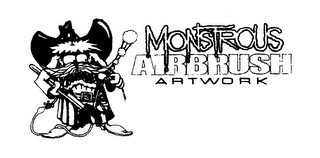 MONSTROUS AIRBRUSH ARTWORK