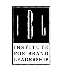 IBL INSTITUTE FOR BRAND LEADERSHIP