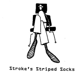 STROKE'S STRIPED SOCKS