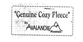 GENUINE COZY FLEECE BY AVALANCHE MOUNTAIN