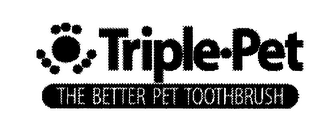 TRIPLE.PET THE BETTER PET TOOTHBRUSH