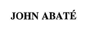 JOHN ABATE'