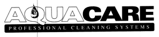 AQUACARE PROFESSIONAL CLEANING SYSTEMS