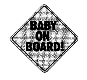 BABY ON BOARD!