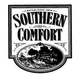 SOUTHERN COMFORT ESTABLISHED 1874