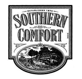SOUTHERN COMFORT ESTABLISHED 1874