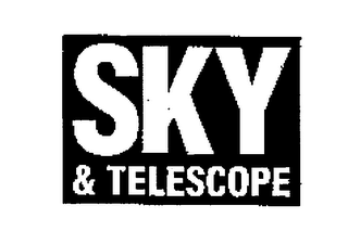 SKY & TELESCOPE