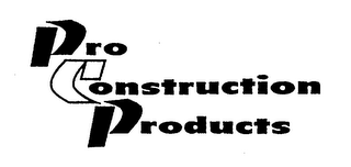 PRO CONSTRUCTION PRODUCTS