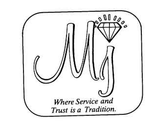 MJ WHERE SERVICE AND TRUST IS A TRADITION