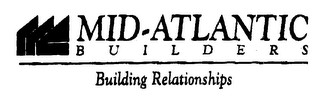 MID-ATLANTIC BUILDERS BUILDING RELATIONSHIPS