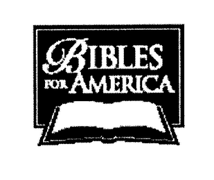 BIBLES FOR AMERICA