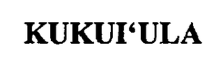 KUKUI¿ULA