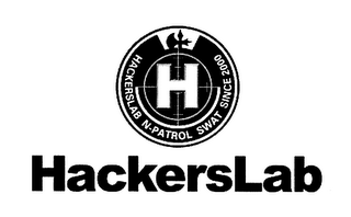 H HACKERSLAB N-PATROL SWAT SINCE 2000 HACKERSLAB