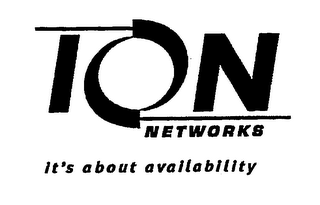 ION NETWORKS IT'S ABOUT AVAILABILITY