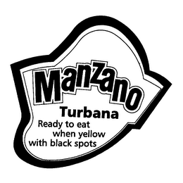 MANZANO TURBANA READY TO EAT WHEN YELLOW WITH BLACK SPOTS