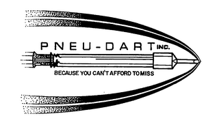 PNEU-DART INC. BECAUSE YOU CAN'T AFFORDTO MISS