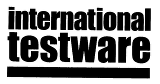 INTERNATIONAL TESTWARE