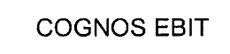COGNOS EBIT