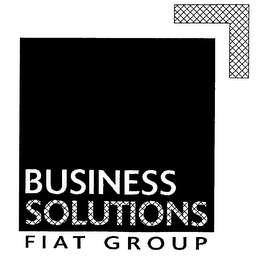 BUSINESS SOLUTIONS FIAT GROUP