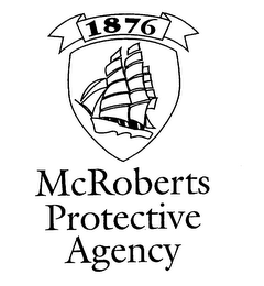 1876 MCROBERTS PROTECTIVE AGENCY