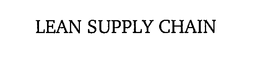 LEAN SUPPLY CHAIN