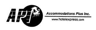 API ACCOMMODATIONS PLUS INC. WWW.HOTELEXPRESS.COM