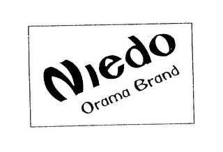 NIEDO ORAMA BRAND