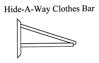 HIDE-A-WAY CLOTHES BAR