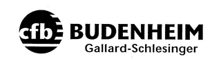 CFB BUDENHEIM GALLARD-SCHLESINGER