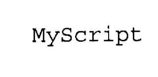 MYSCRIPT