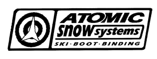 ATOMIC SNOW SYSTEMS SKI BOOT BINDING