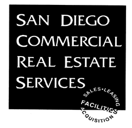 SAN DIEGO COMMERCIAL REAL ESTATE SERVICES FACILITIES SALES LEASING ACQUISITION