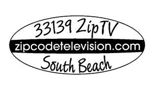 33139 ZIP TV SOUTH BEACH ZIPCODETELEVISION.COM