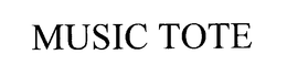 MUSIC TOTE