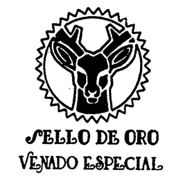 SELLO DE ORO VENADO ESPECIAL