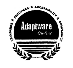 STANDARDS PRACTICES ACCESSIBILITY COMPLIANCE ADAPTWARE ON-LINE