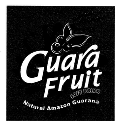 GUARA FRUIT SOFT DRINK NATURAL AMAZON GUARANA THE REAL RAIN FOREST ENERGY