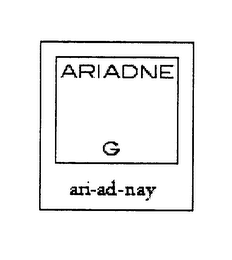 ARIADNE G ARI-AD-NAY