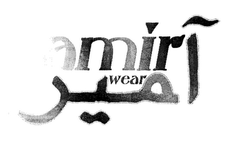 AMIR WEAR