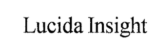 LUCIDA INSIGHT