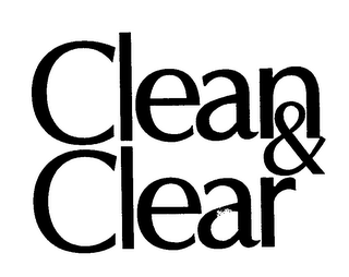 CLEAN & CLEAR