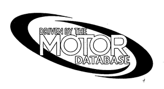 DRIVEN BY THE MOTOR DATABASE