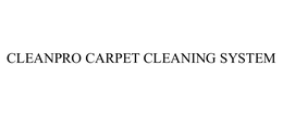 CLEANPRO CARPET CLEANING SYSTEM
