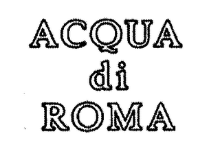 ACQUA DI ROMA