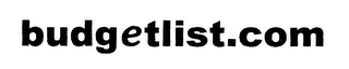 BUDGETLIST.COM