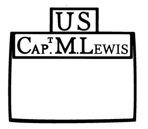 U S CAPT. M. LEWIS