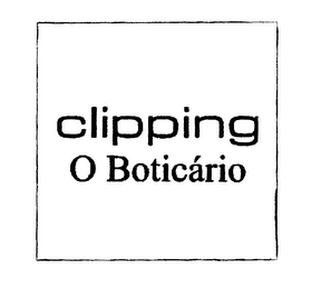 CLIPPING O BOTICARIO